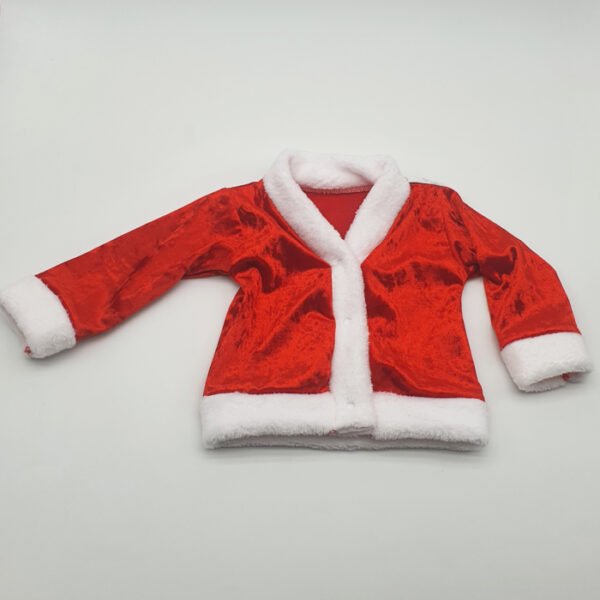 Costumas caciulita Craciun baietel bebe 1