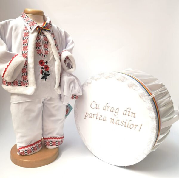 Set Traditional Botez Baiat Costumas Cutie 2