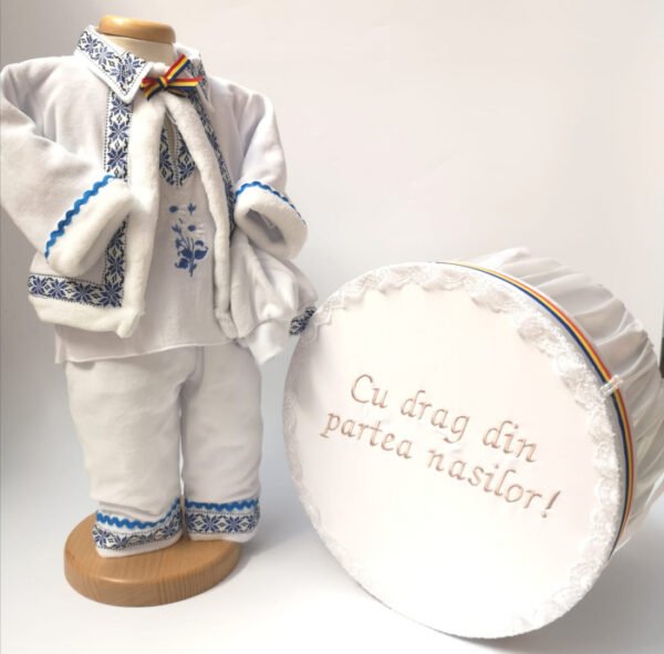 Set Traditional Botez Baiat Costumas Cutie