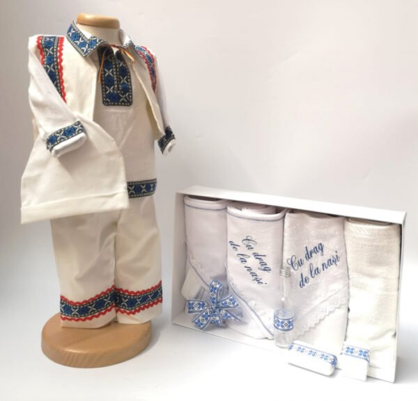 Set Traditional Botez Baiat Costumas Trusou baiat 4