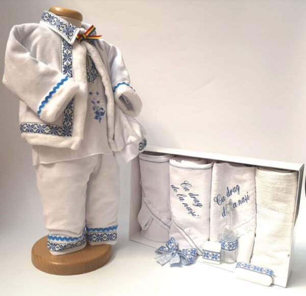 Set Traditional Botez Baiat Costumas Trusou baiat
