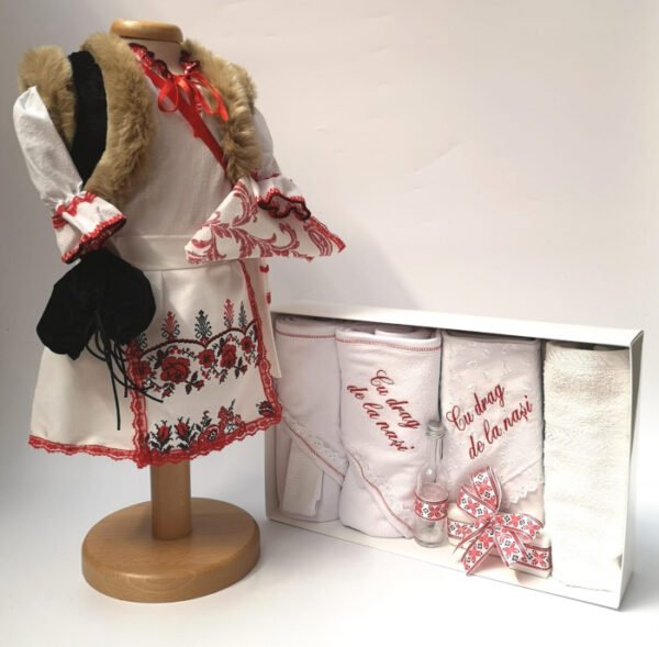 Set Traditional Botez Fetita Costumas Trusou 3