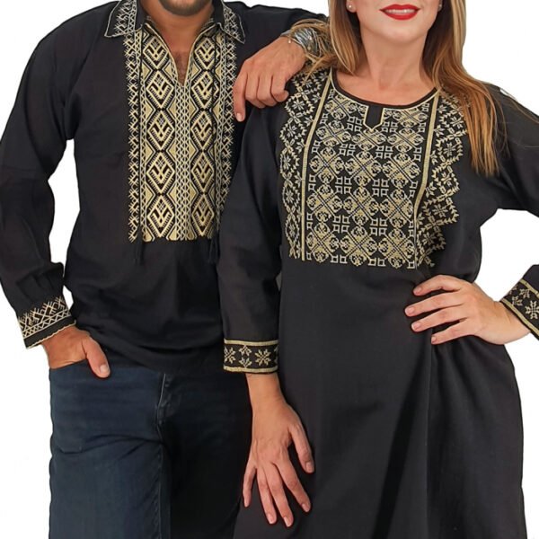 Set Traditional Rochie Mama Camasa Tata Emanuela Mihai