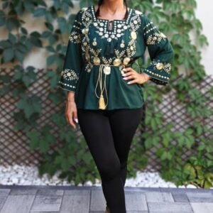 Bluza brodata Madelin 9