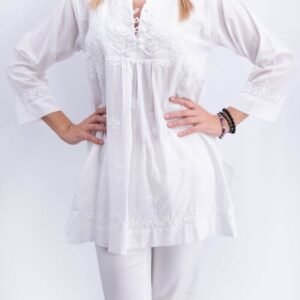 Bluza brodata manual Dorina