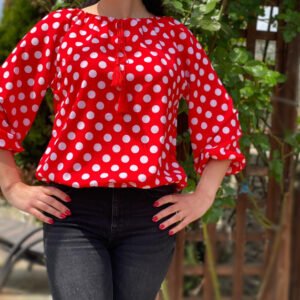 Bluza cu buline