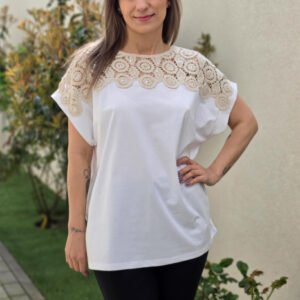 Bluza cu dantela Camelia