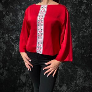 Bluza stilizata cu motive traditionale Ionica