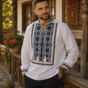 Camasa cu motive traditionale Antonio 2