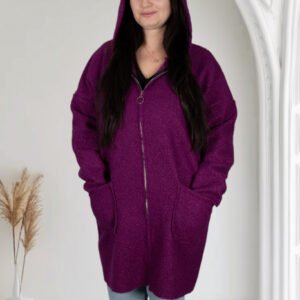 Cardigan Mia cu gluga 17