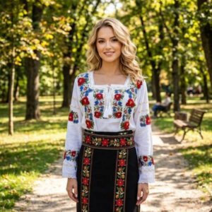 Catrinta si brau traditionala Suzana