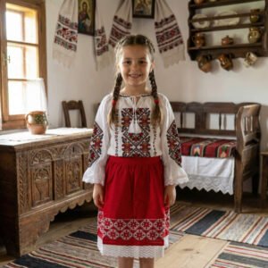Compleu Traditional fetite Miruna 4