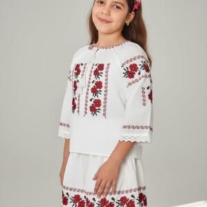 Compleu traditional fetite Eliana 3