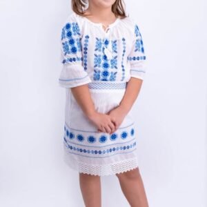 Compleu traditional fetite Florentina 2