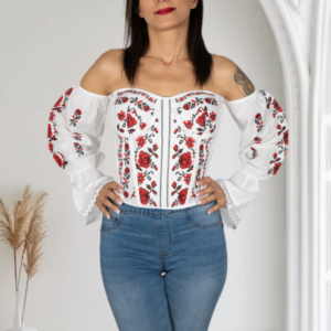 Corset cu motive traditionale