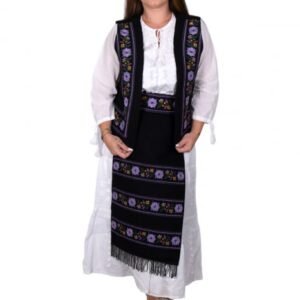Costum Rochie  Vesta  Brau si 2 Fote Filipa 2