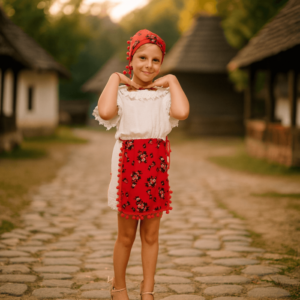 Costum Traditional Fetite Iris