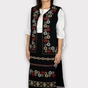 Costum Traditional Vesta si 2 Fote Damina