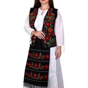 Costum Traditional Vesta si 2 Fote brodate Angi 3