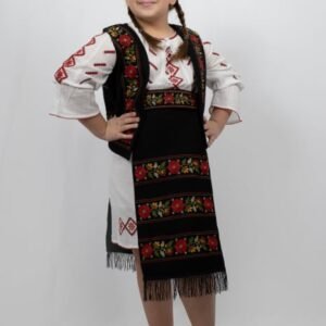 Costum Vesta, brau si fota fetita