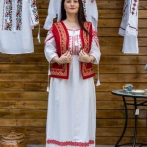 Costum Vesta si Rochie Olguta
