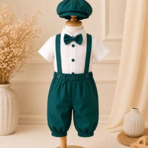 Costum baieti botez catifea Mathias 10 - Diverse culori
