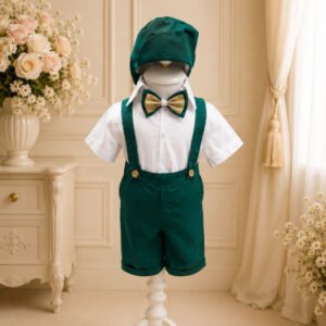 Costum baieti botez catifea Mathias 11 - Diverse culori