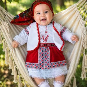 Costum national fetite - Mira