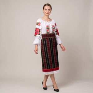 Costum popular format din catrinta , brau si ie - Alexandra 3
