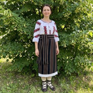 Costum popular format din catrinta , brau si ie - Alexandra