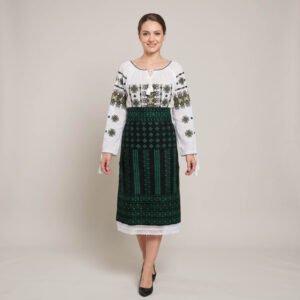 Costum popular format din catrinta , brau si ie - Iris