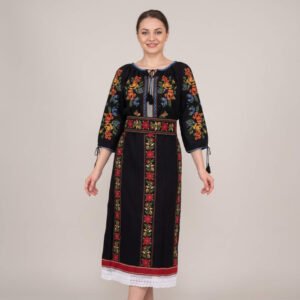 Costum popular format din catrinta , brau si ie - Livia