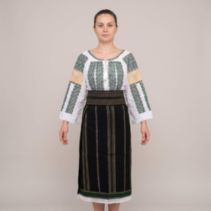 Costum popular format din catrinta , brau si ie - Regina 2