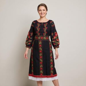 Costum popular format din catrinta , brau si ie - Tamara