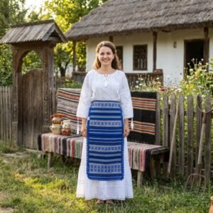 Costum traditional dama Zamfira 4 ( 4 piese )