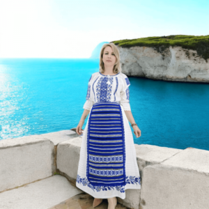 Costum traditional dama Zamfira ( 4 piese )