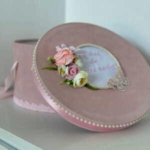 Cutie pentru trusou catifea