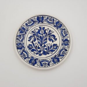 Farfurie traditionala din ceramica de corund 2
