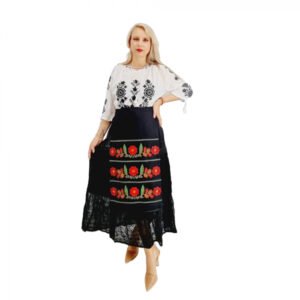 Fote cu broderie traditionala Priscila 4