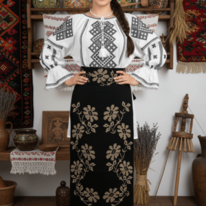 Fote cu broderie traditionala Sidonia 3