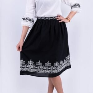 Fusta stilizata cu motive traditionale Ofelia 2