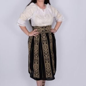 Fusta stilizata cu motive traditionale Tatiana 10
