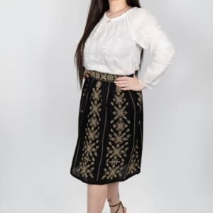 Fusta stilizata cu motive traditionale Tatiana