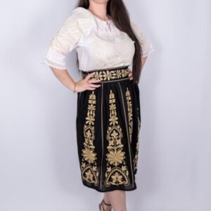 Fusta stilizata cu motive traditionale Tatiana 5