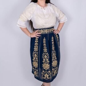 Fusta stilizata cu motive traditionale Tatiana 8