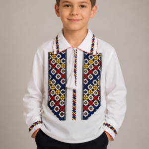 Ie Traditionala baieti Tricolor