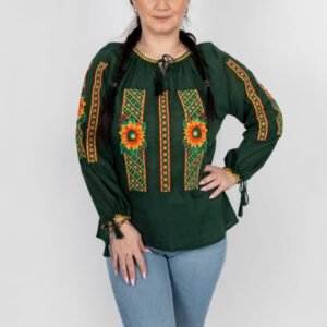 Ie Traditionala cu Flori