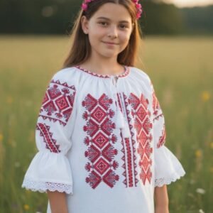 Ie traditionala fetite Franci 5