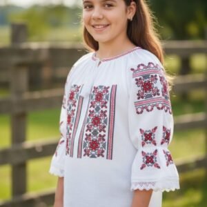 Ie traditionala fetite Melania 5