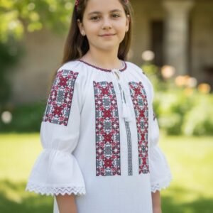 Ie traditionala fetite Melania 6